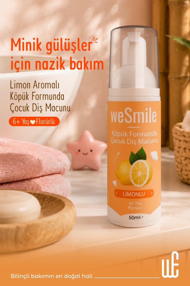 WewaysSmile Çocuk Limon Diş Macunu (6+)
