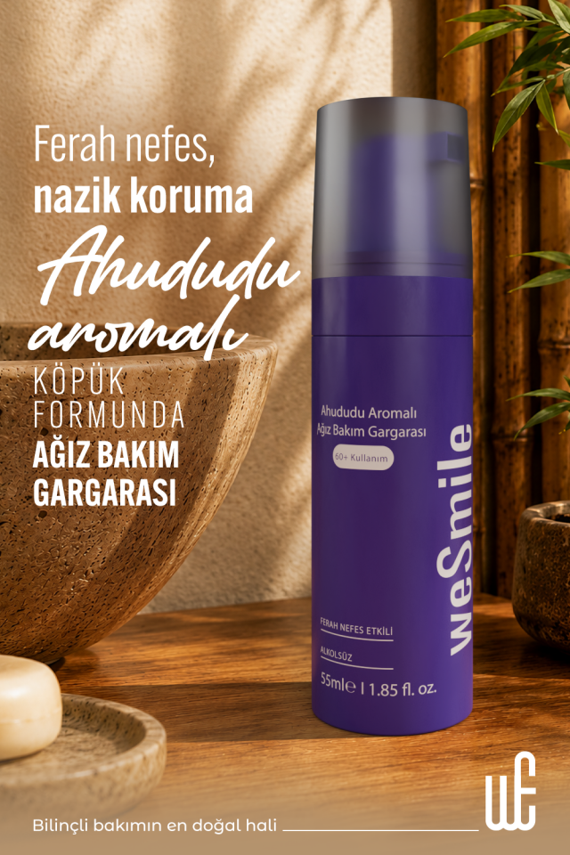 Ahududu Aromalı Köpük Ağız Bakım Gargarası