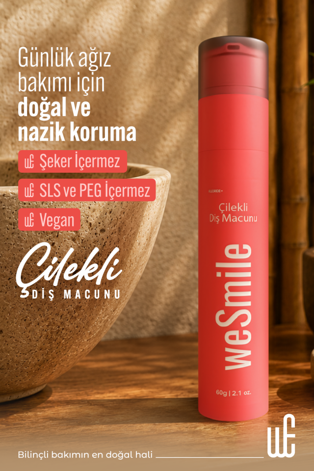 WewaysSmile Çilek Aromalı Diş Macunu